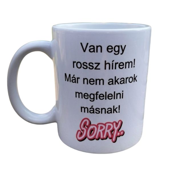 Van egy rossz-fehér bögre