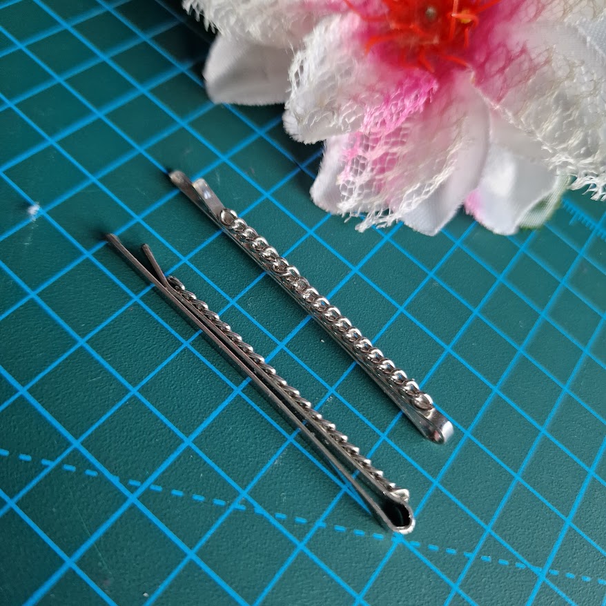 ESKÜVŐ HAD212 - 1pár fém hajcsat hajtű