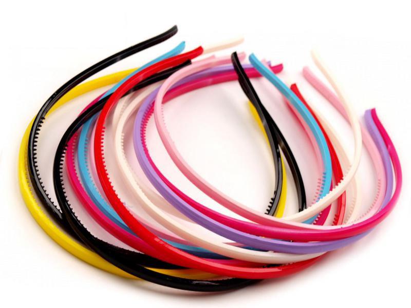 ESKÜVŐ HPT41 - 4mm-es műanyag hajpánt hajráf