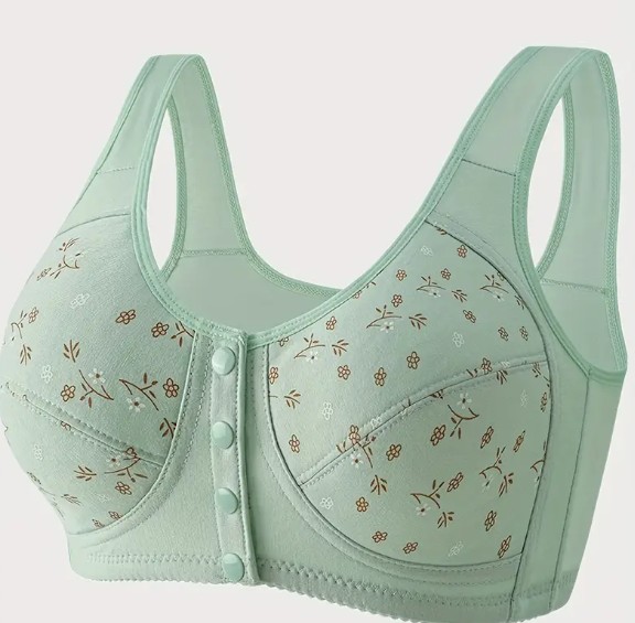 FEN147A - 3XL-es patentos melltartó - menta színű