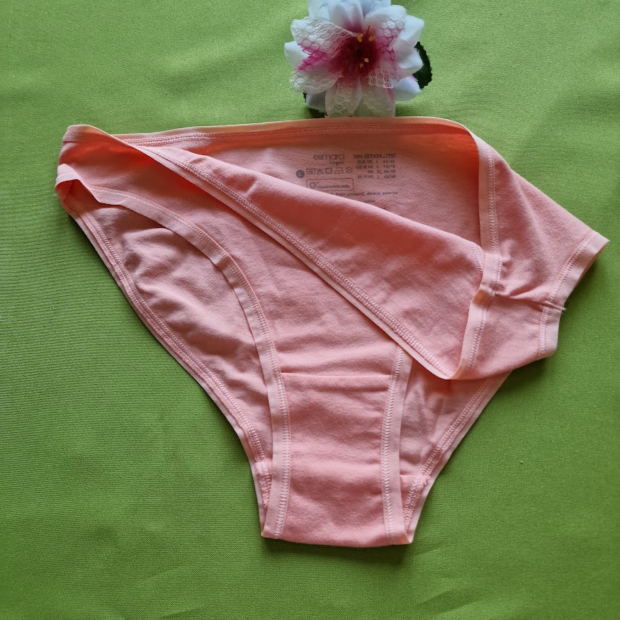 FEN135-2 - Női fehérnemű - Brazil fazonú pamut bugyi - barack