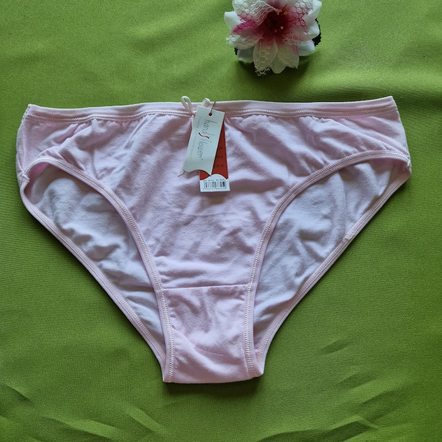 FEN134-1 - Női fehérnemű - Csípő fazonú pamut bugyi - rózsaszín