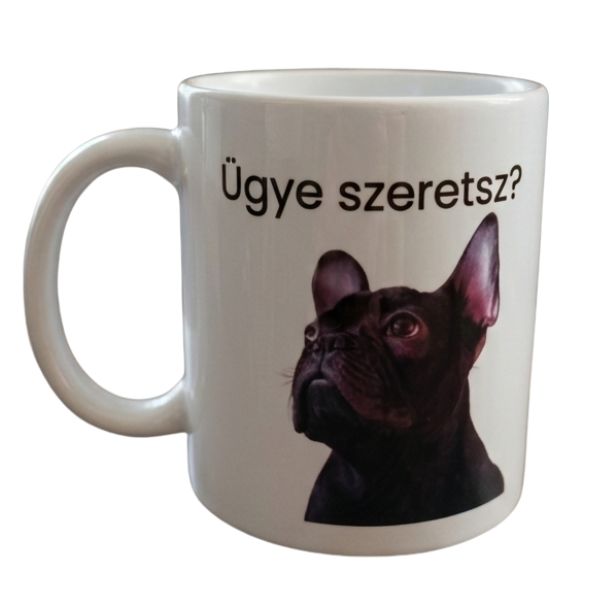 Ügye szeretsz-fehér bögre