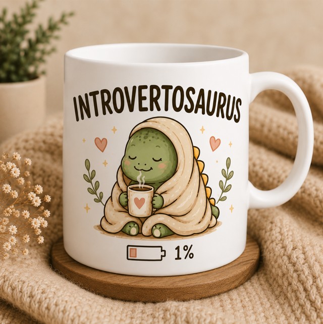 Introvertosaurus bögre
