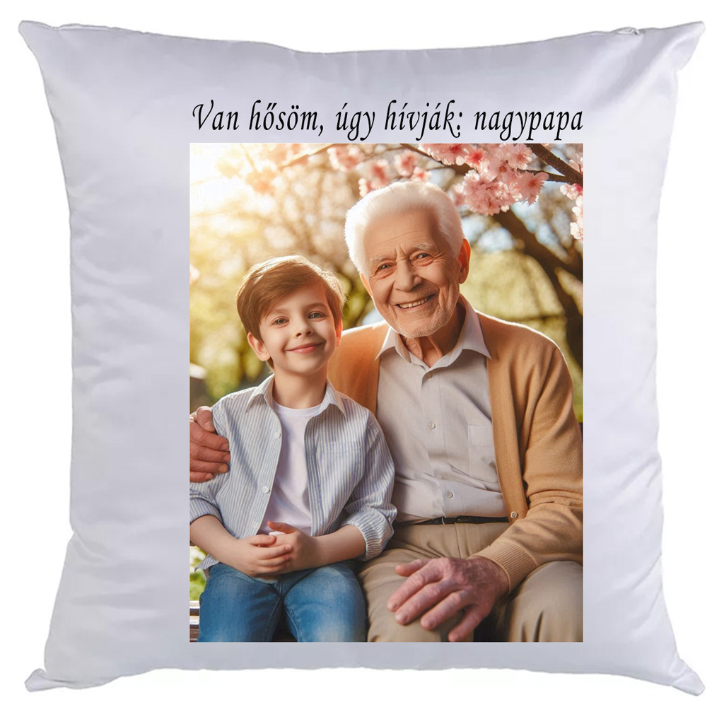 Egyedi fényképes párna