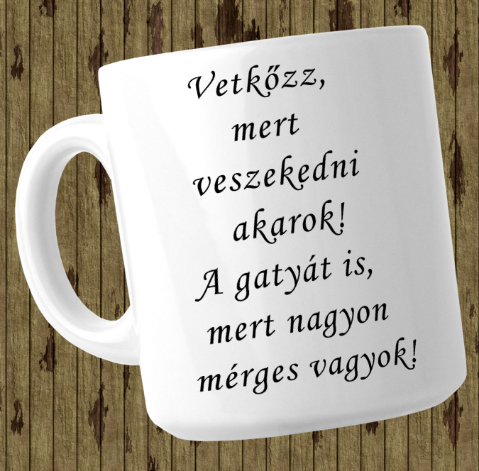 Vetkőzz - Bögre