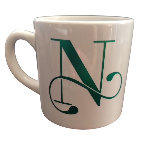 N 2-fehér bögre
