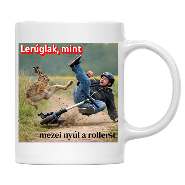 Mezei nyúl bögre 