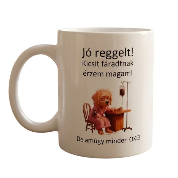 Jó reggelt 2-fehér bögre
