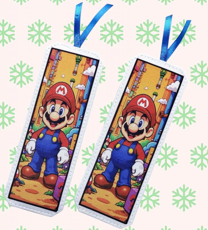 Designer könyvjelző - Mario