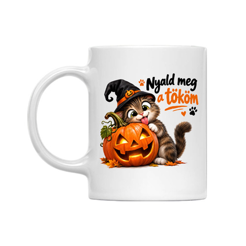 Nyald meg a tököm - Halloween Bögre 
